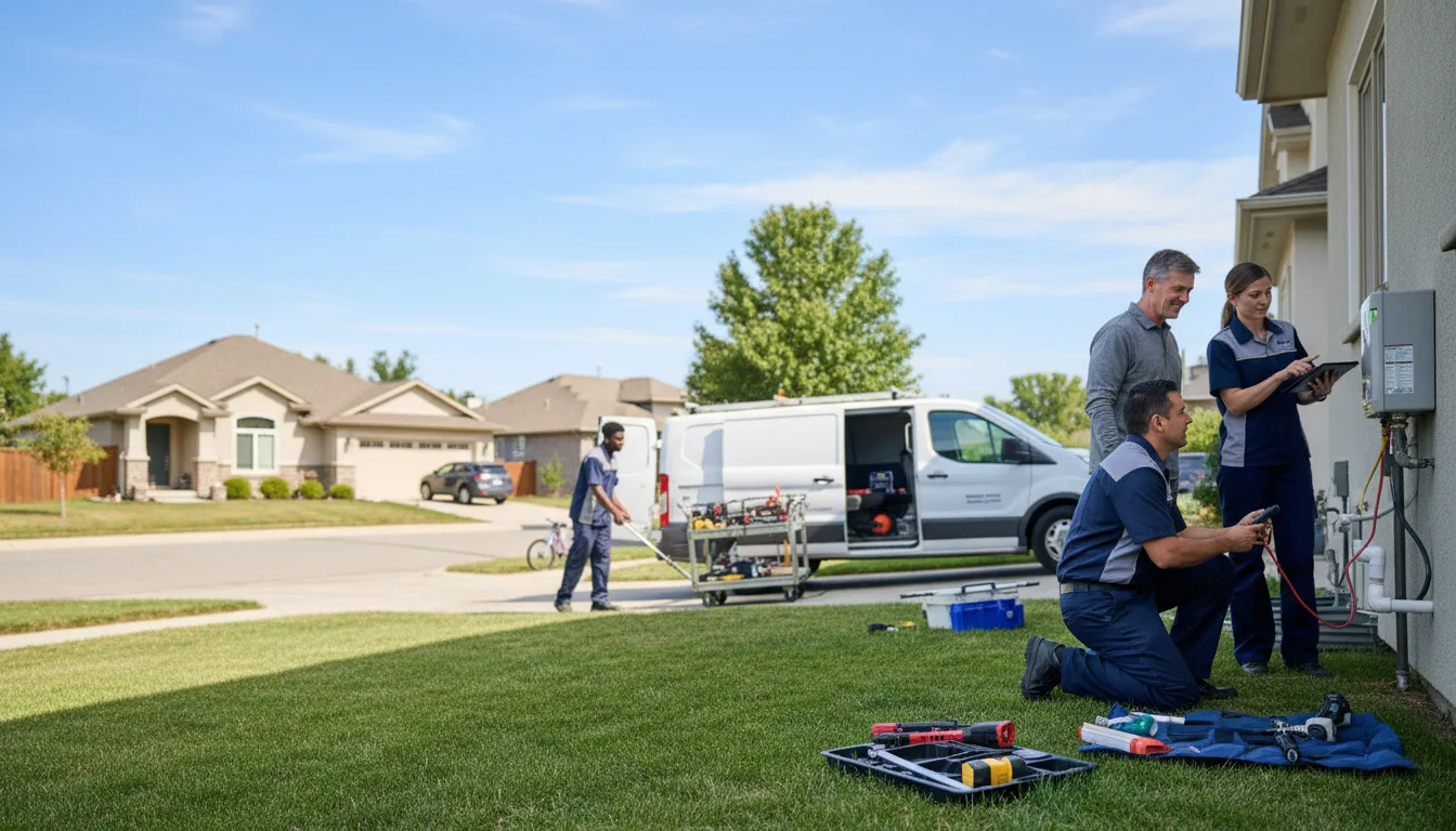Tankless water heater service in Underwood, MN